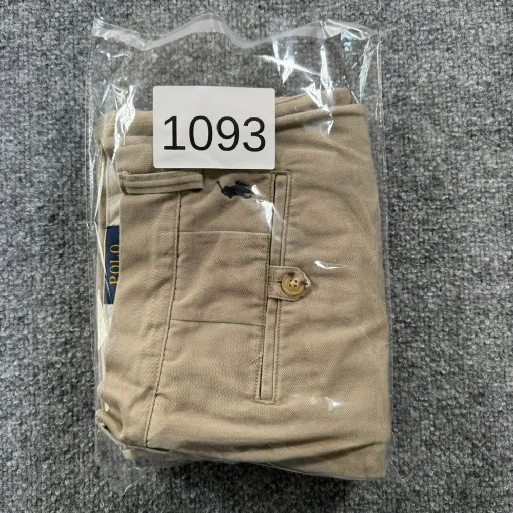 Polo Ralph Lauren Chino Pants Mens 30/32 Classic Fit Cotton Twill Khaki Tan